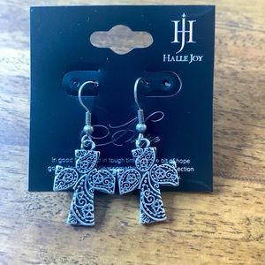 Cross earrings